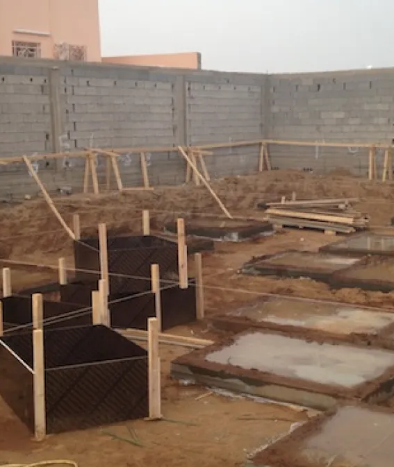 Preparación del terreno en la construcción